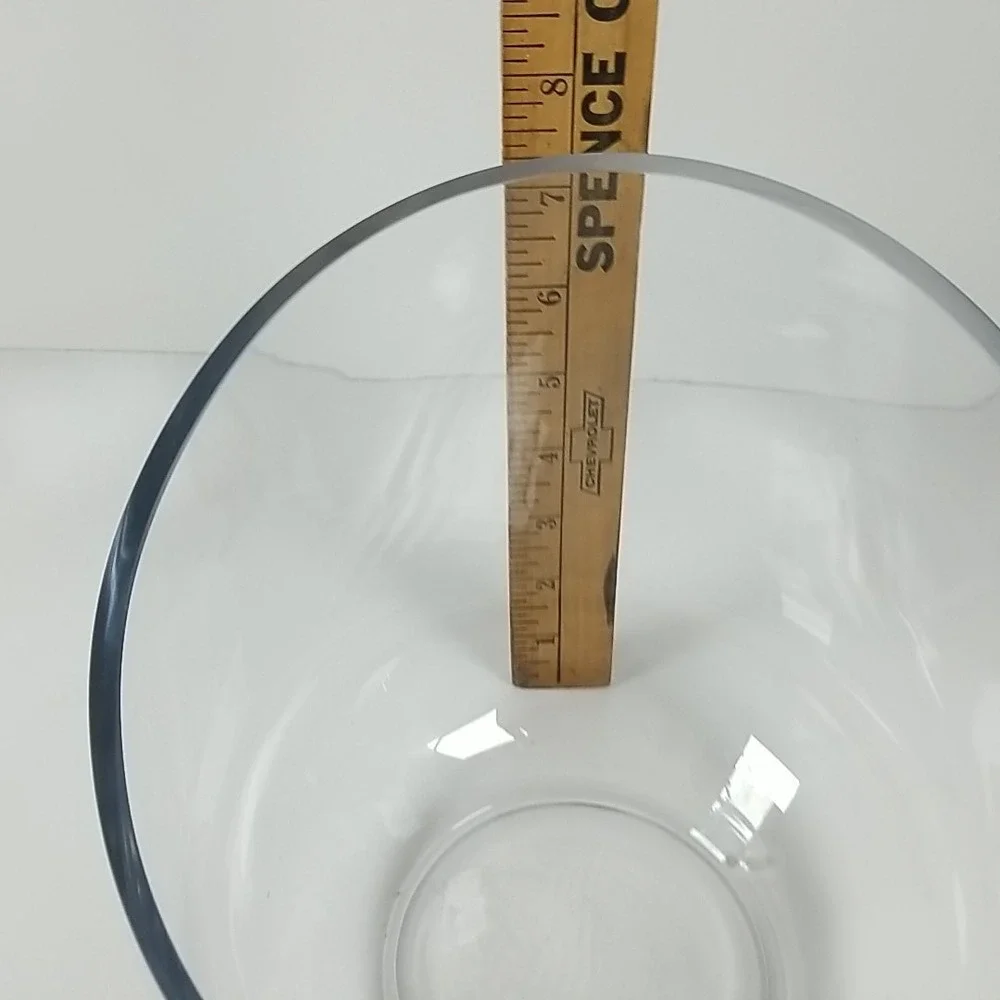 Heavy Clear Glass Cylinder Vase Bowl Planter Terrarium Candle Holder 8
